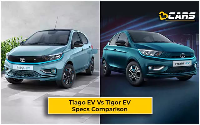 Tata Tiago EV Vs Tata Tigor EV